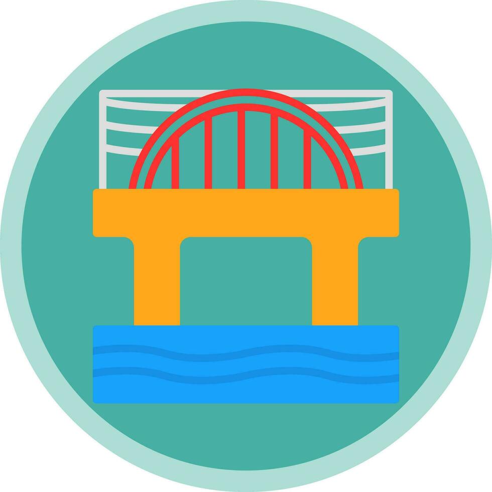 diseño de icono de vector de puente