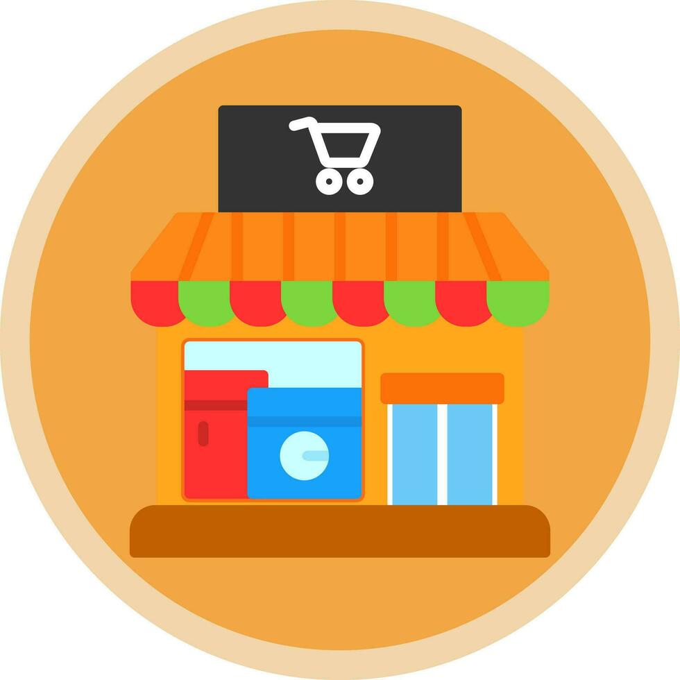 Electronics shop Vector Icon Design