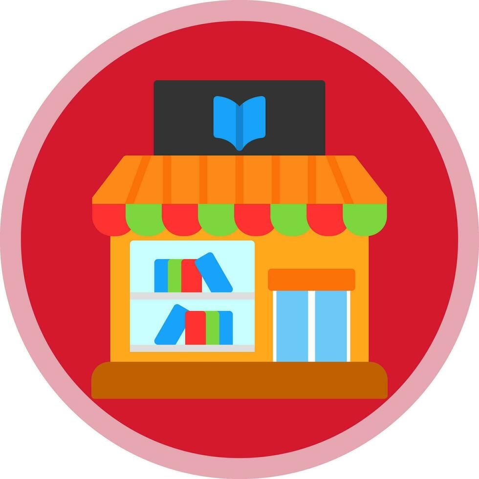 Book shop Vector Icon Design