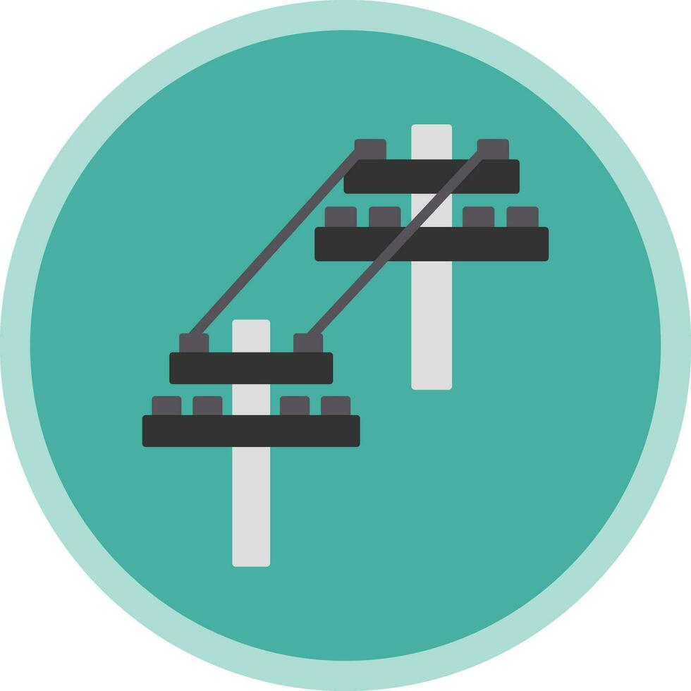 Electric tower Vector Icon Design