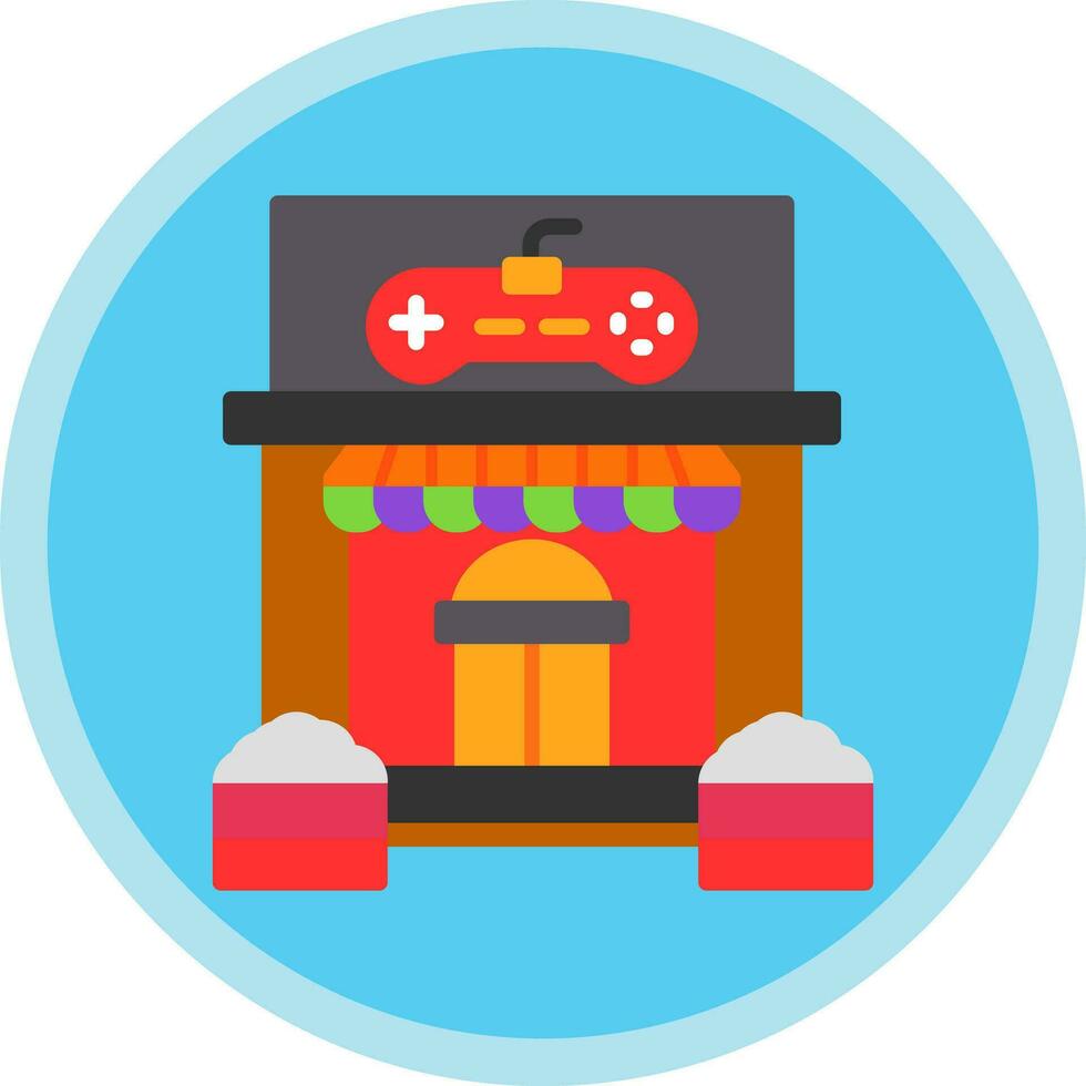 Game store Vector Icon Design