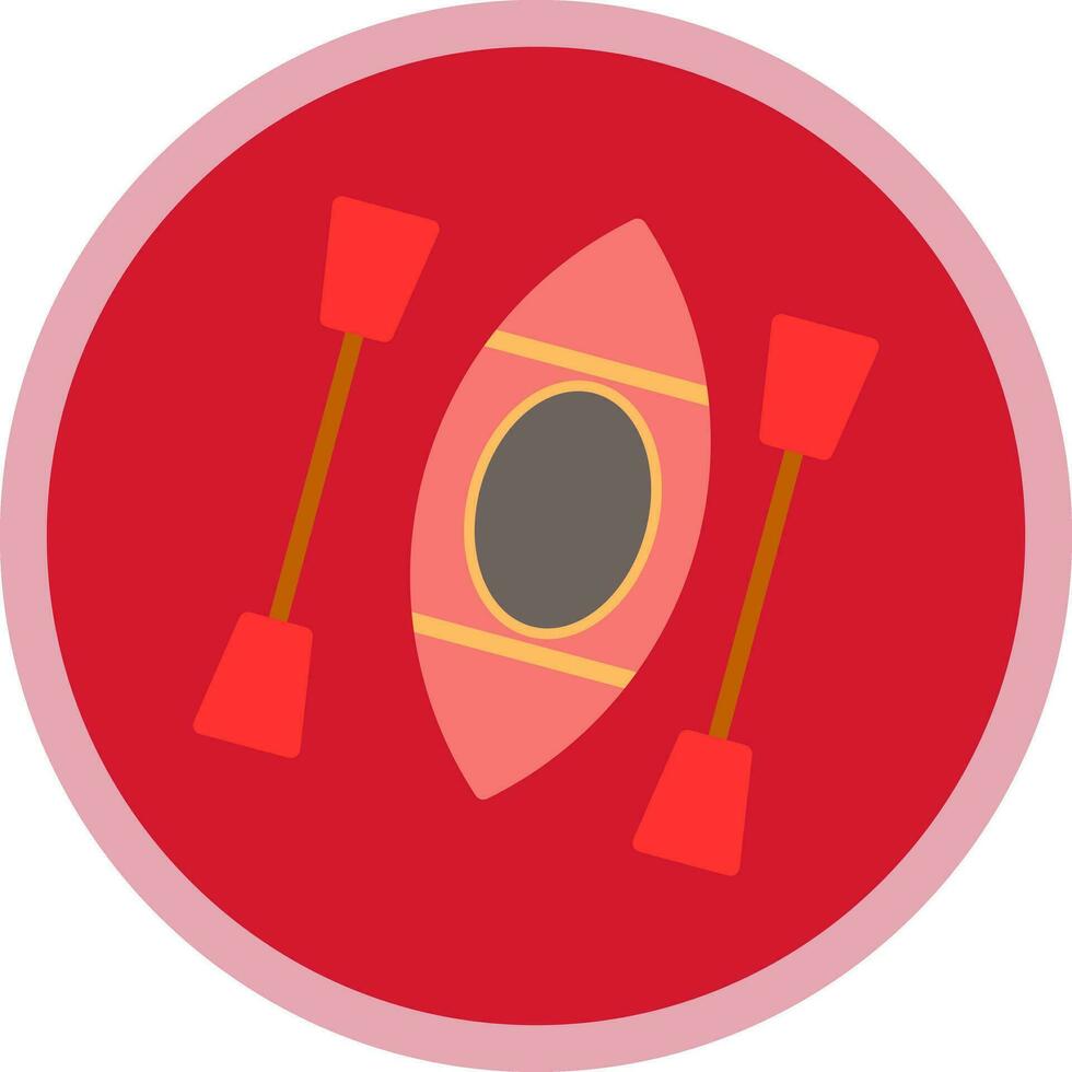 Kayak Vector Icon Design