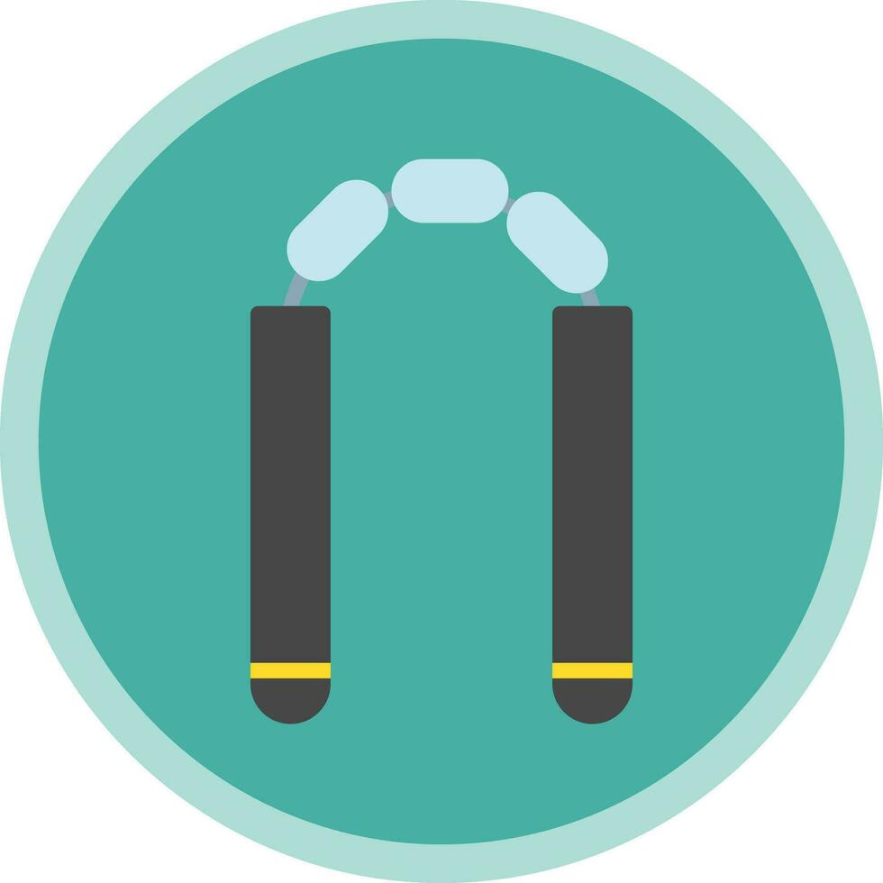 Nunchaku Vector Icon Design