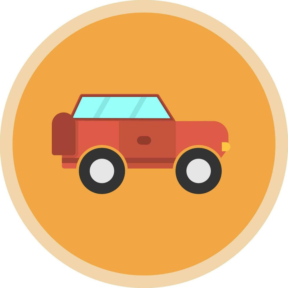 Offroad Vector Icon Design