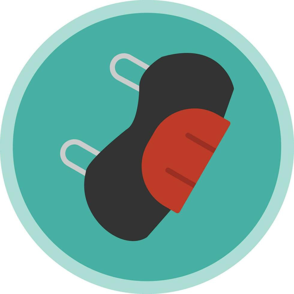 kneepad Vector Icon Design