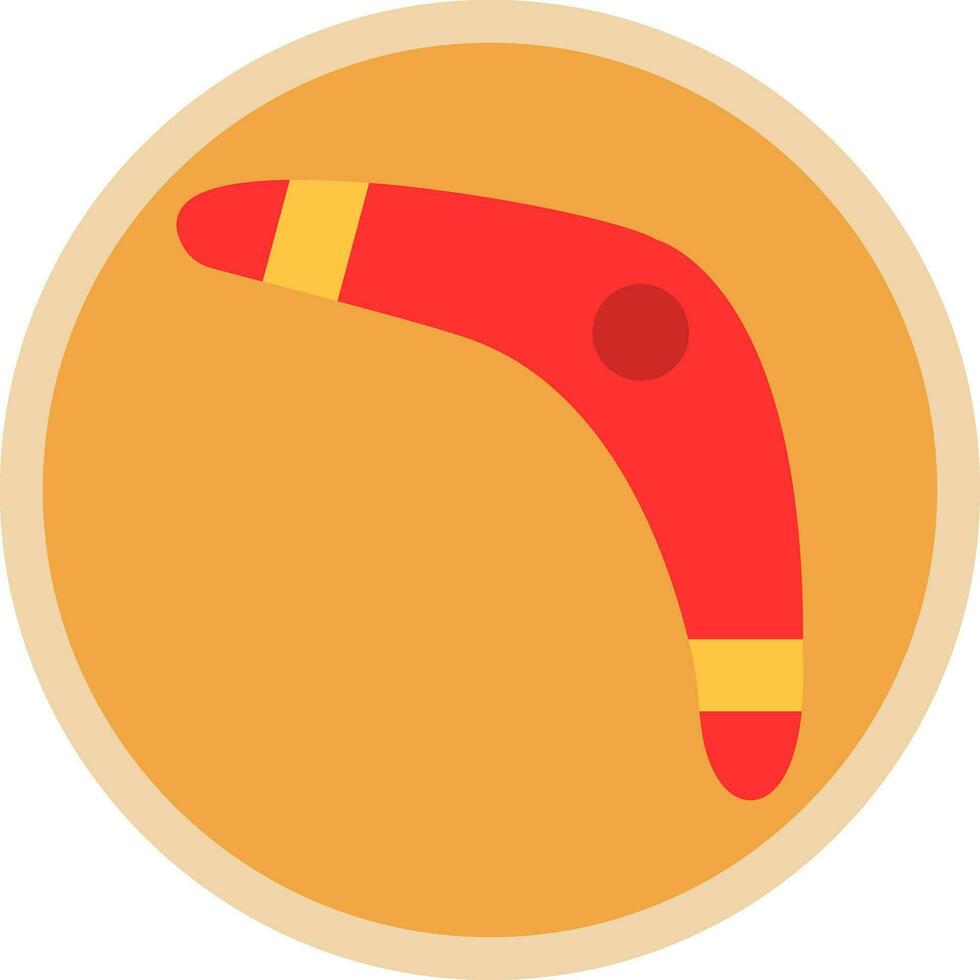 Boomerang Vector Icon Design