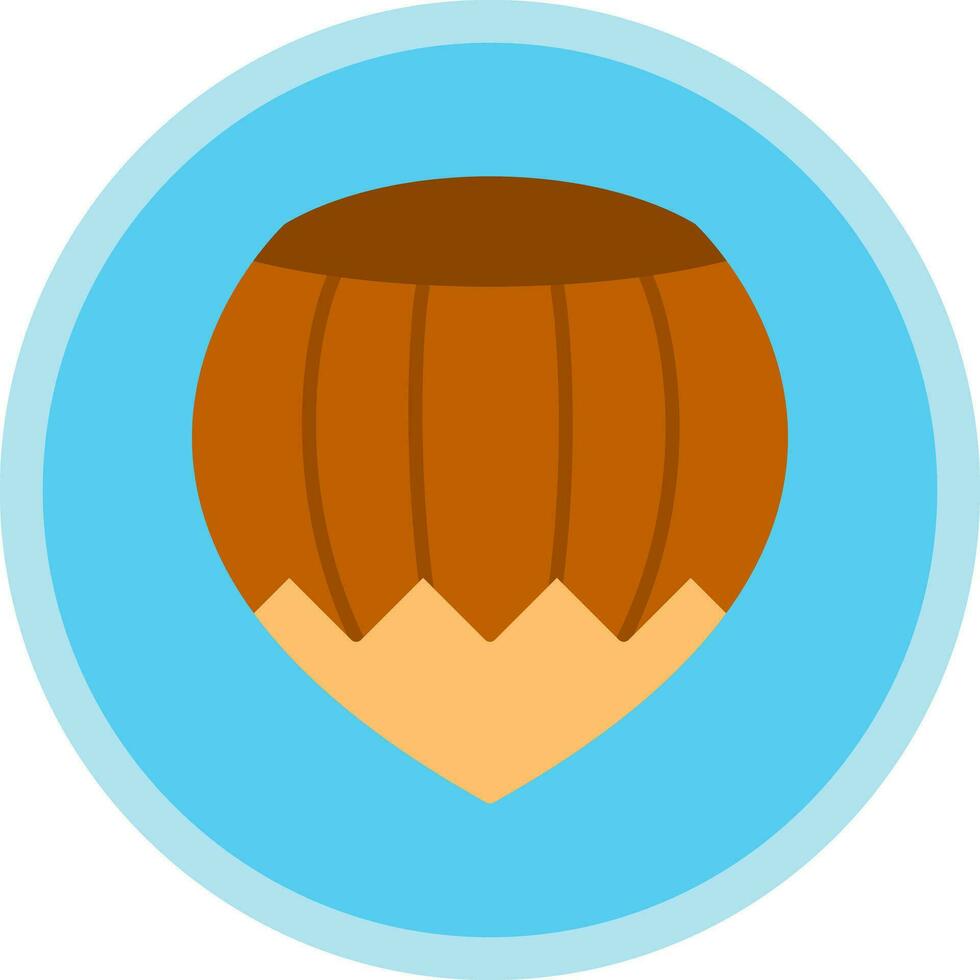 diseño de icono de vector de avellana