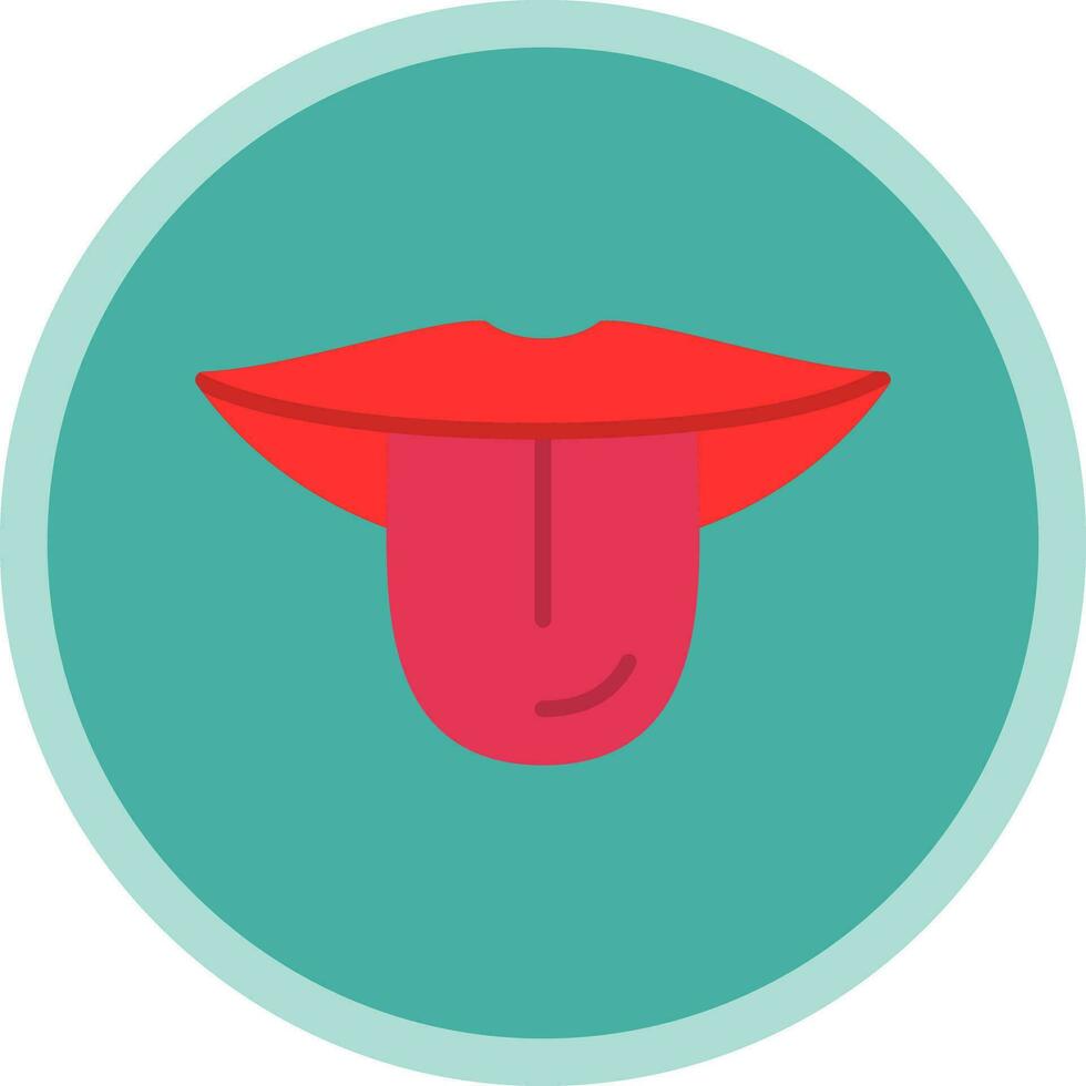 Tongue Vector Icon Design