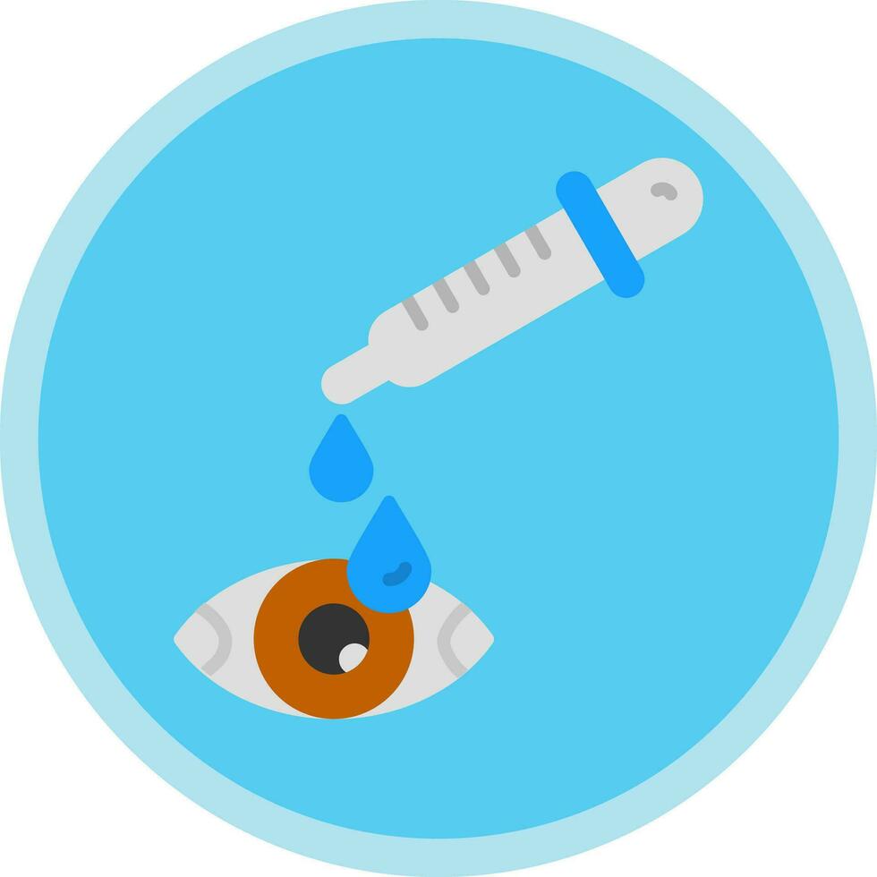 Eye drop Vector Icon Design