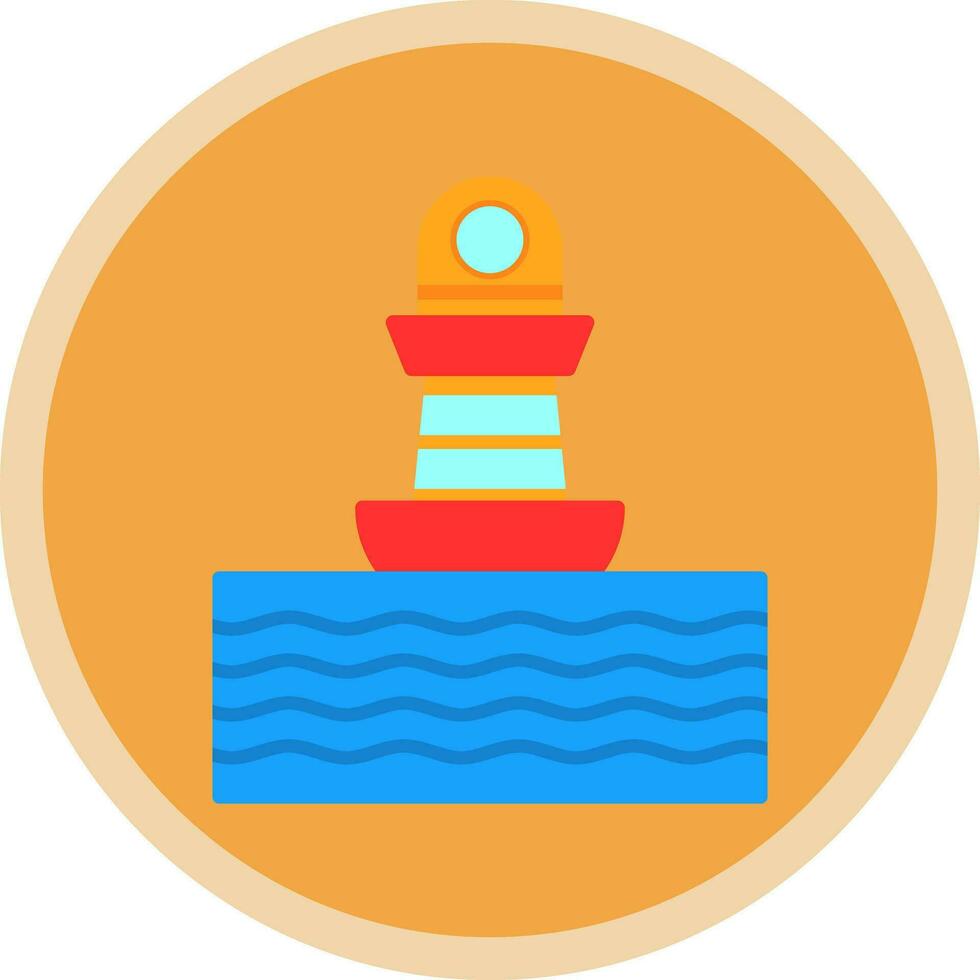 Buoy Vector Icon Design