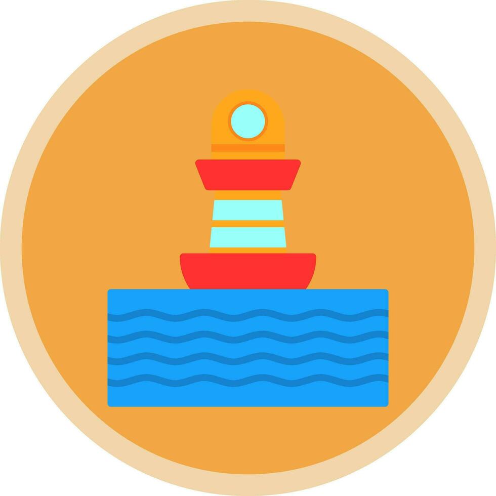 Buoy Vector Icon Design