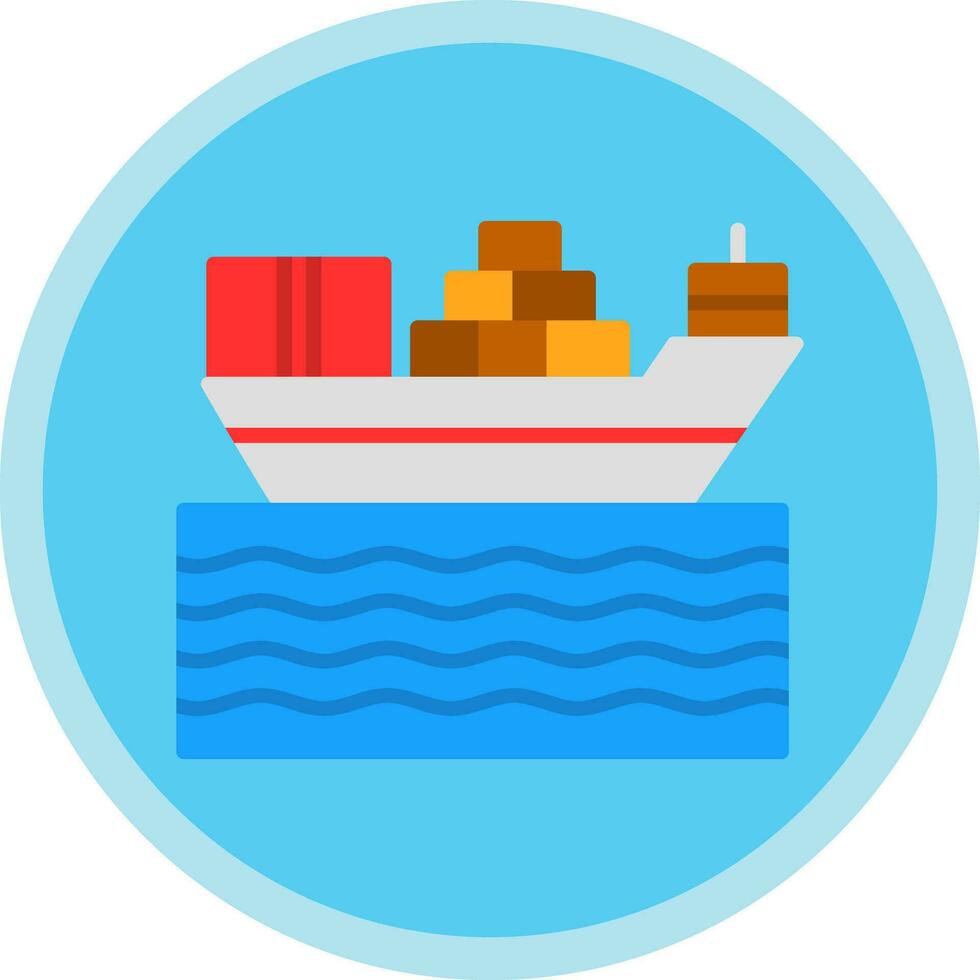 Ship Vector Icon Design