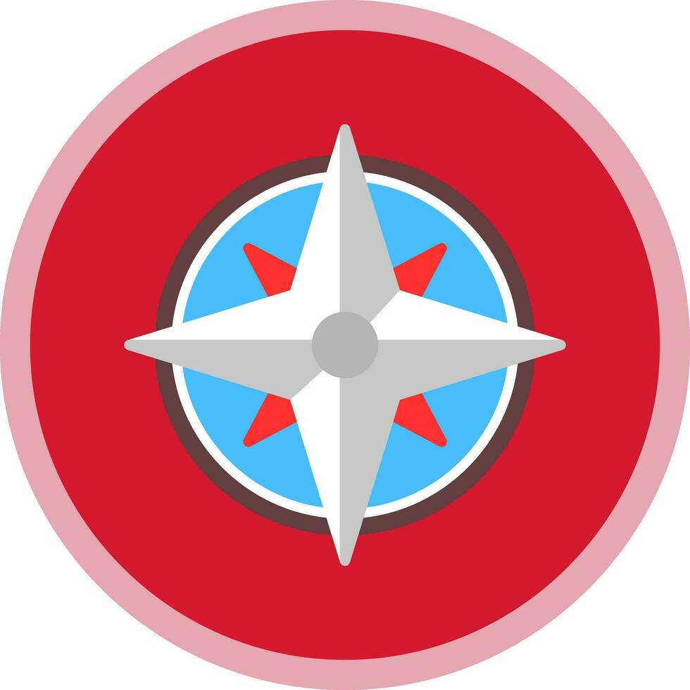 Wind rose Vector Icon Design