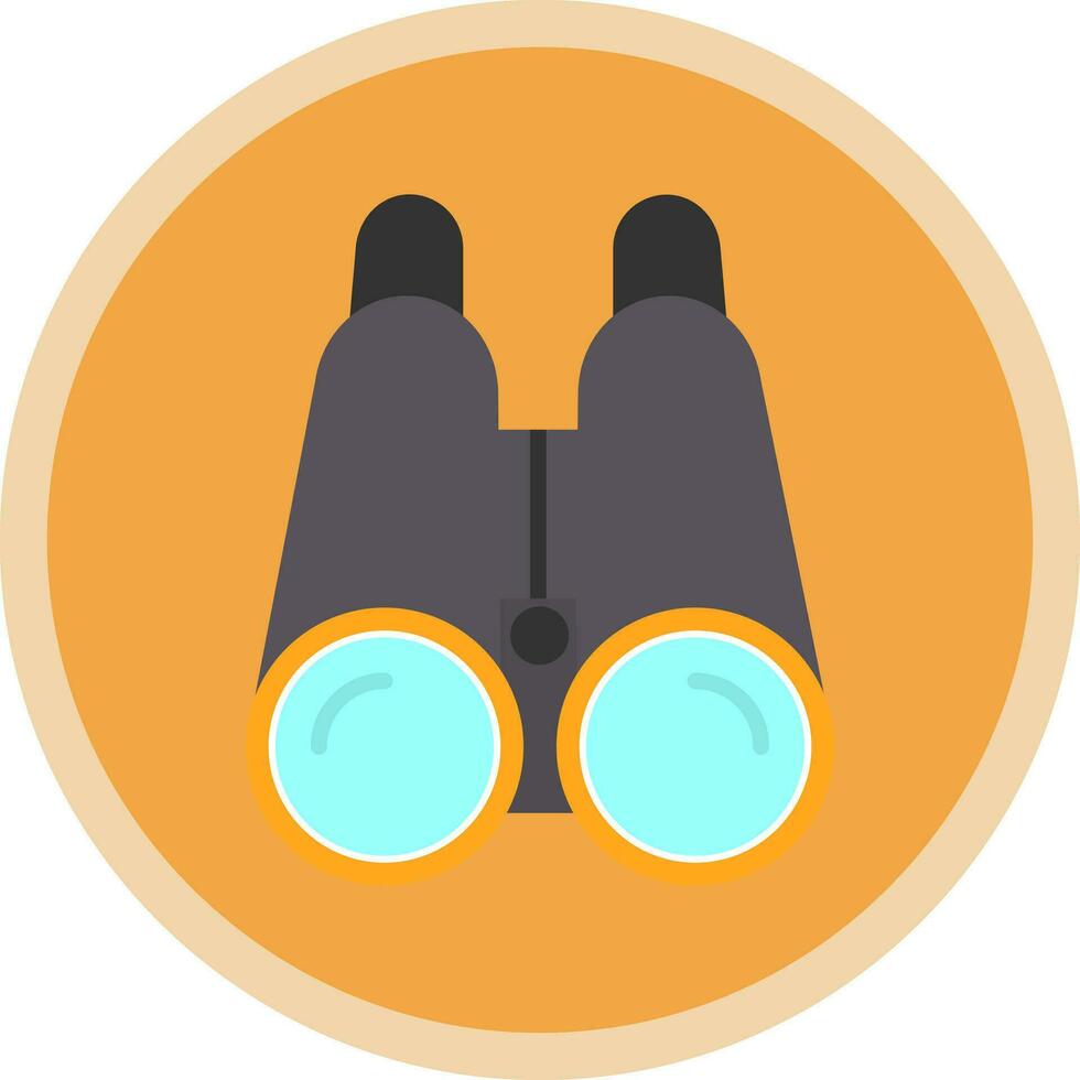 Binoculars Vector Icon Design