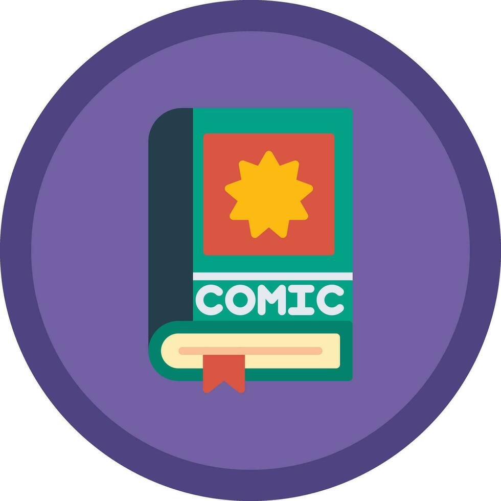 Comic book Vector Icon Design