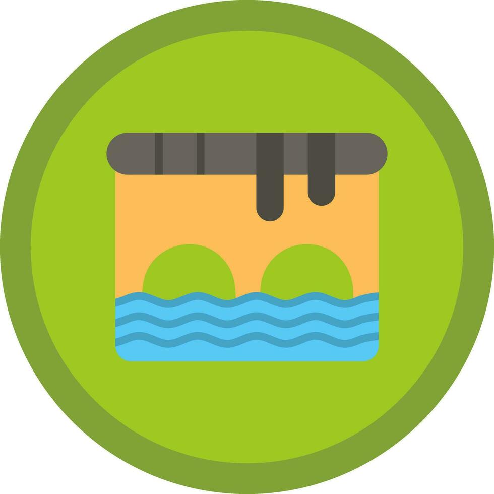 Canal Vector Icon Design