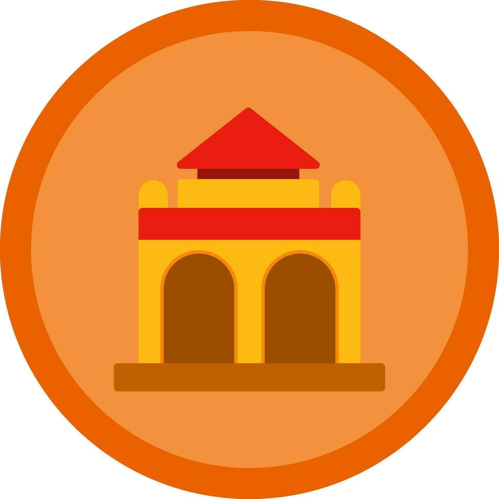 Parc du cinquantenaire Vector Icon Design