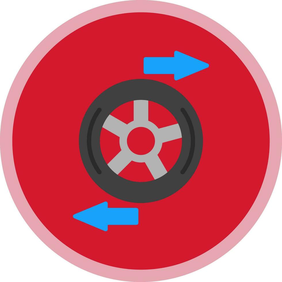 Wheel alignment Vector Icon Design