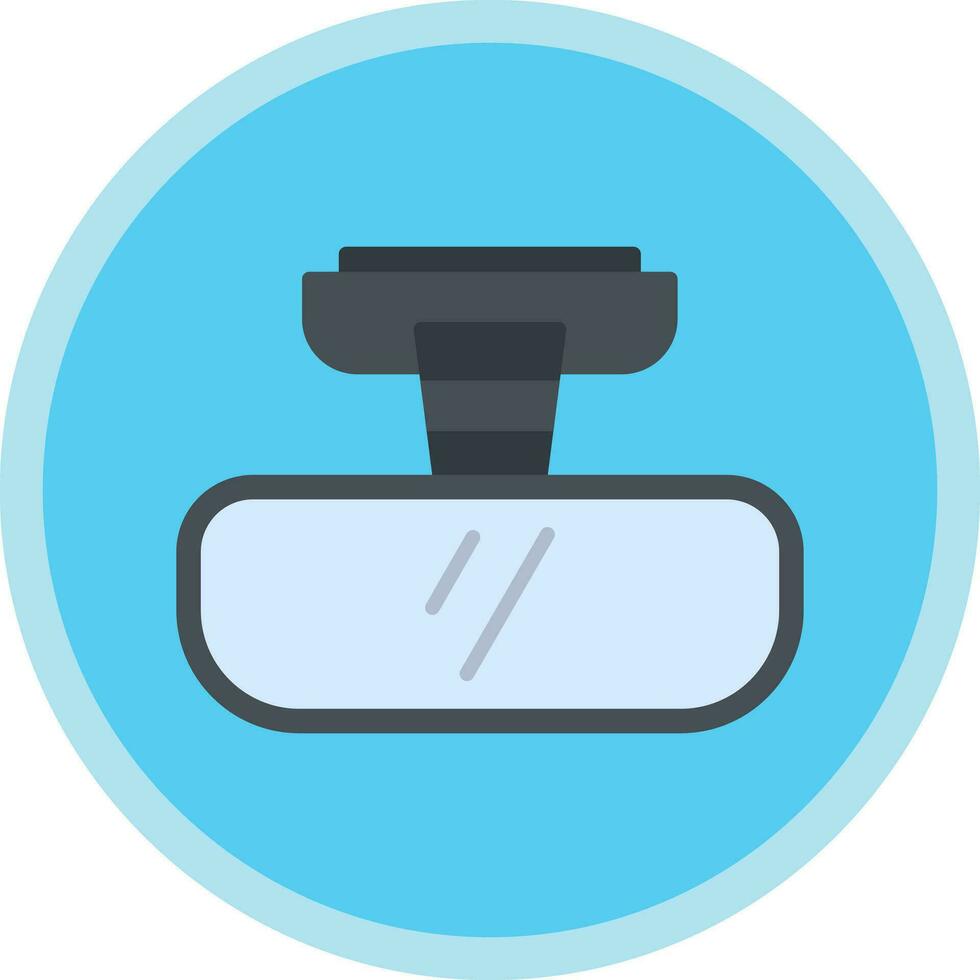 Rearview mirror Vector Icon Design
