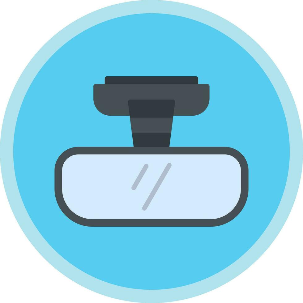 Rearview mirror Vector Icon Design