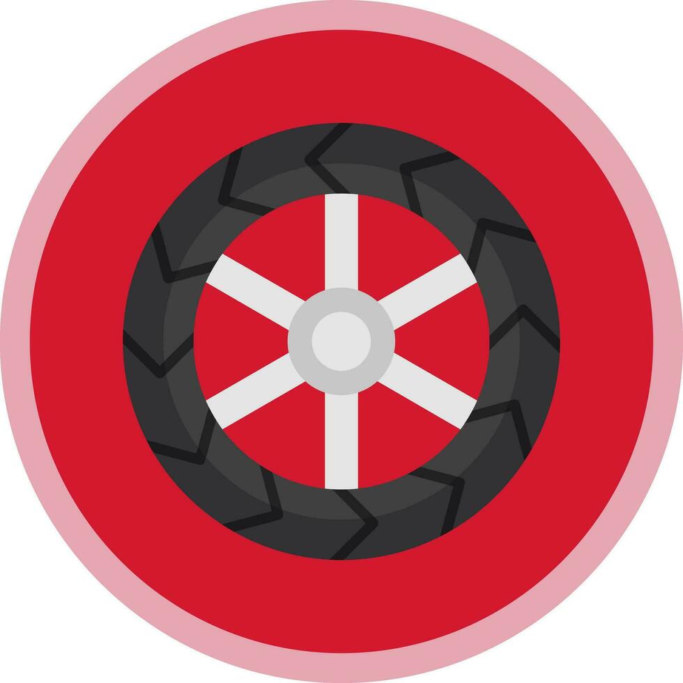 Wheels Vector Icon Design