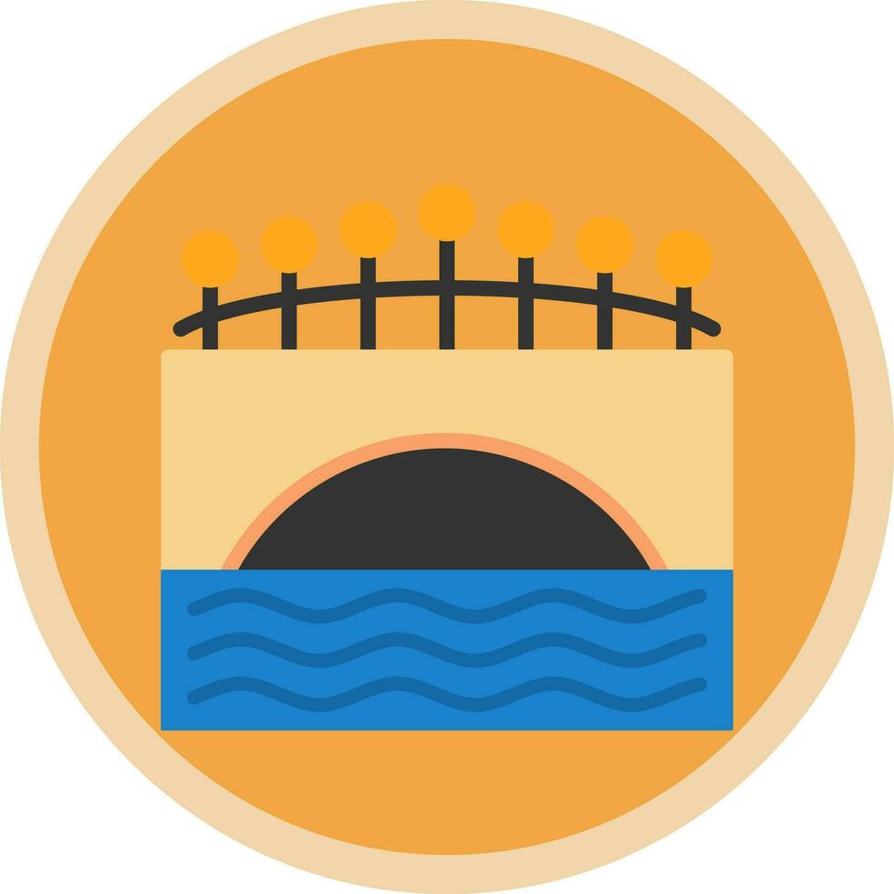 Canal Vector Icon Design