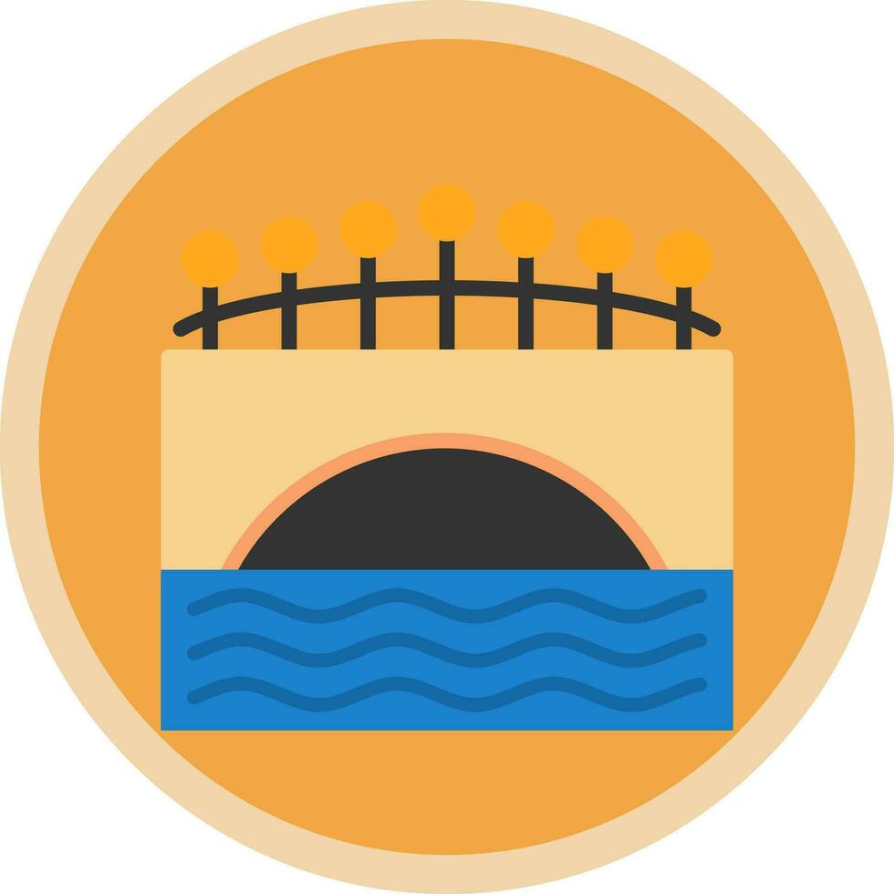 Canal Vector Icon Design