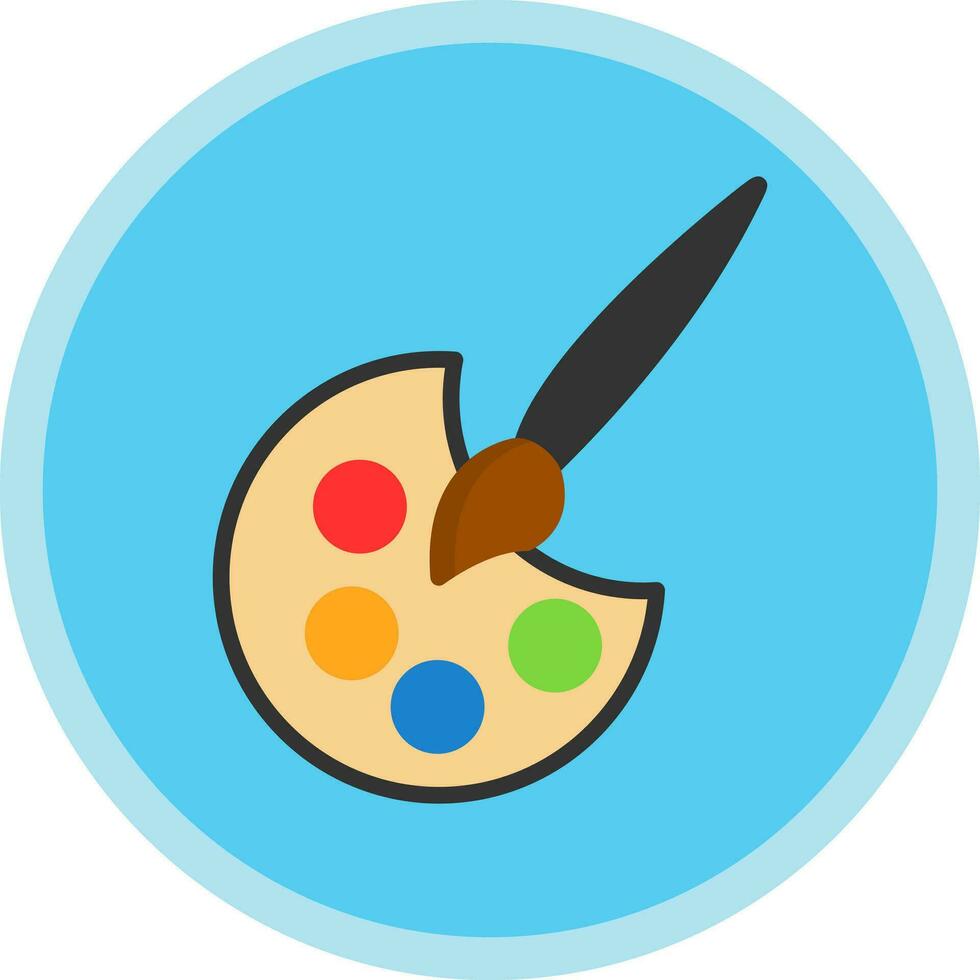 Painting Vector Icon Design