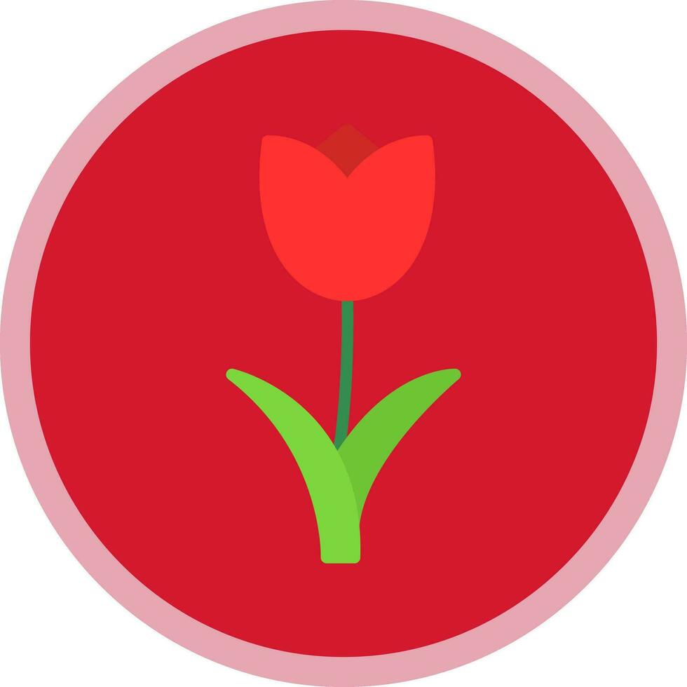 Tulips Vector Icon Design