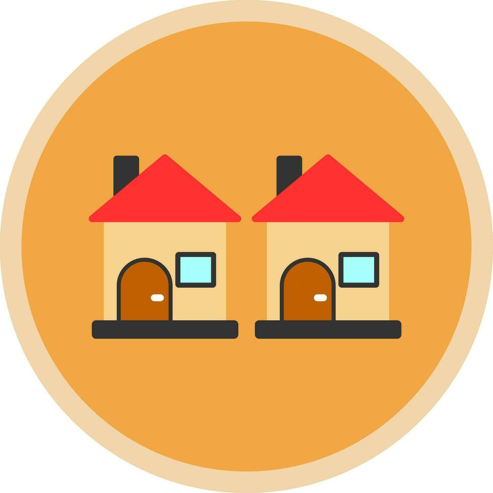 Houses Vector Icon Design