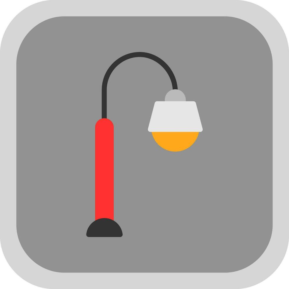 Street lamp Vector Icon Design