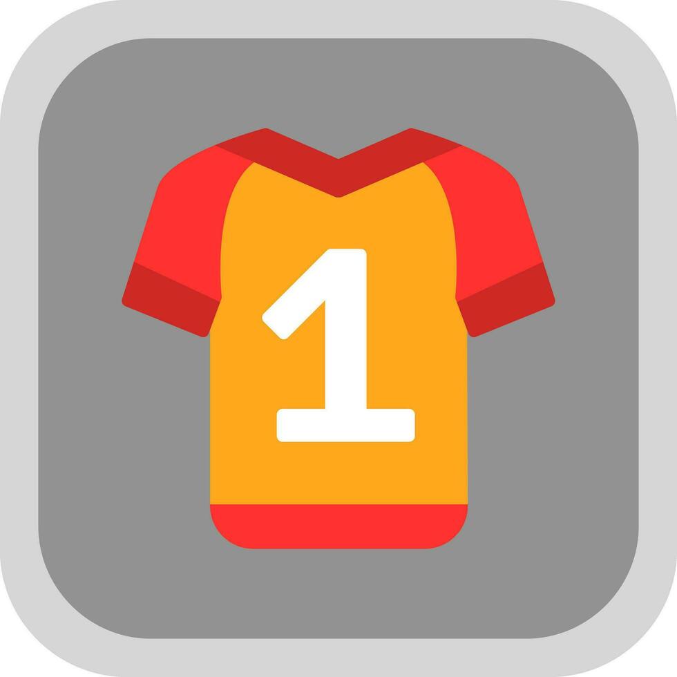 Soccer jersey Vector Icon Design