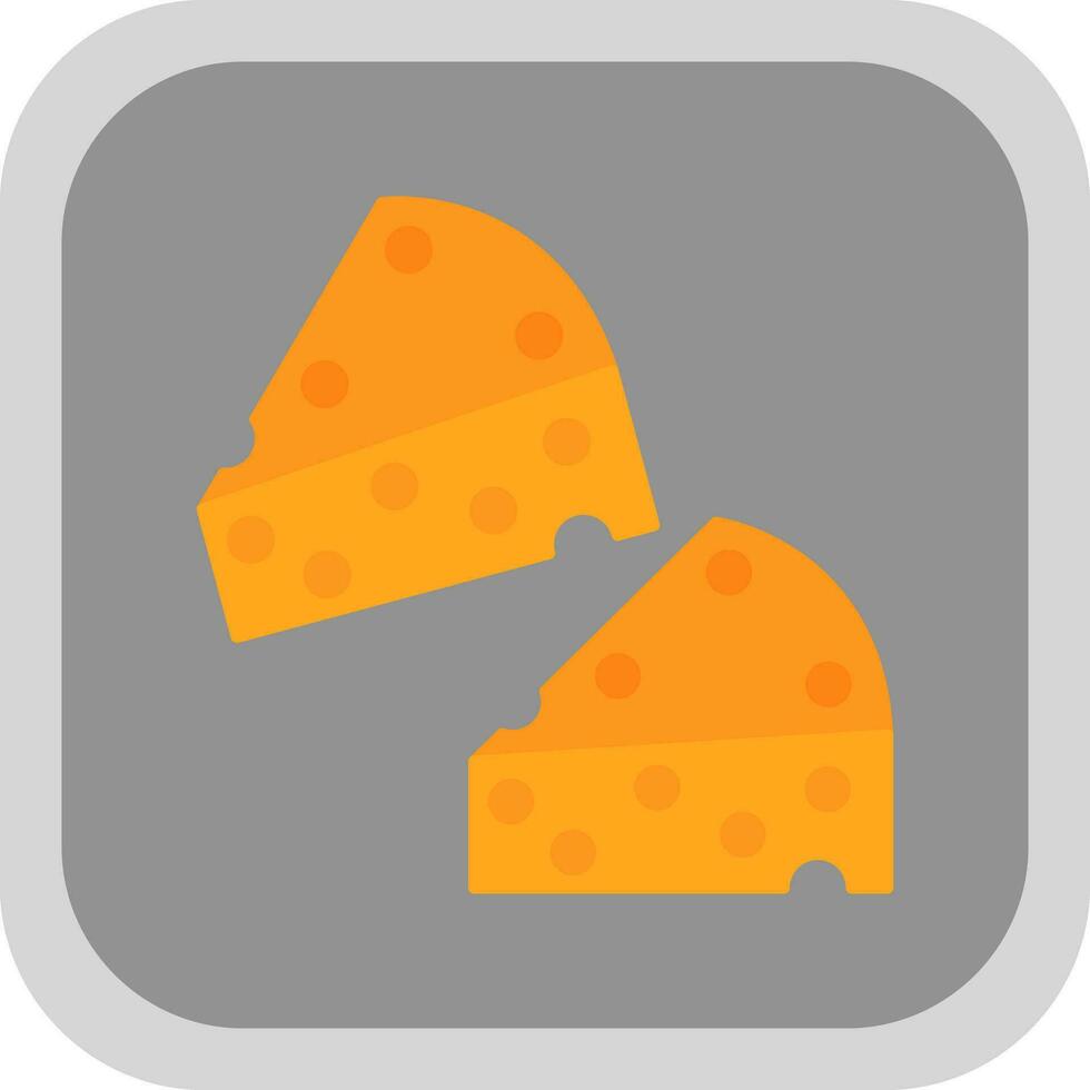 Cheese Vector Icon Design