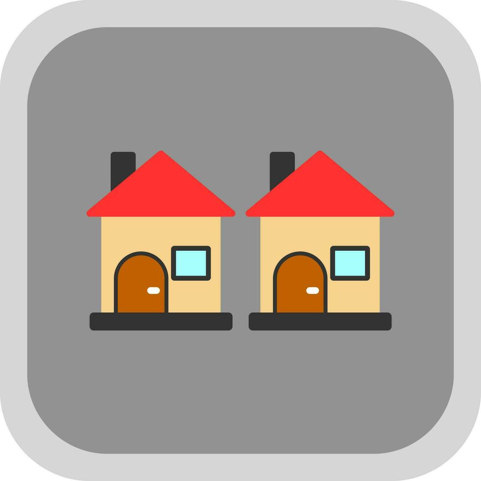 Houses Vector Icon Design