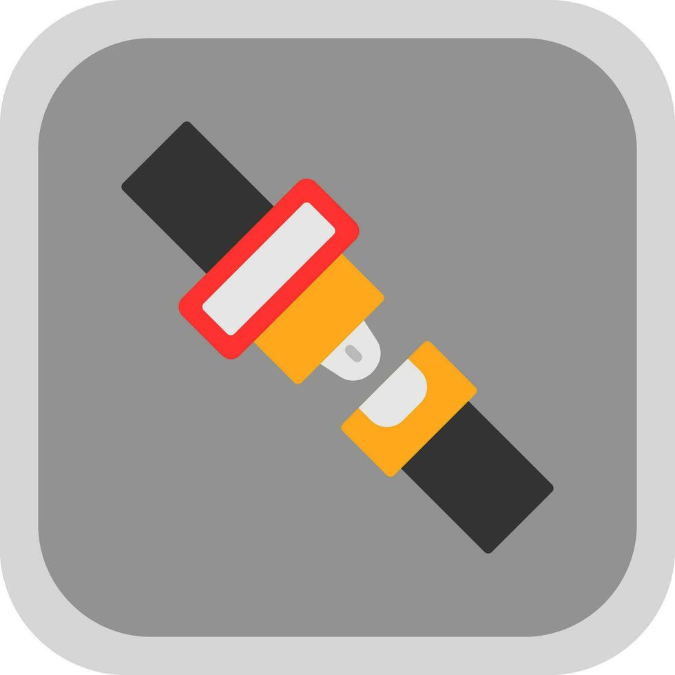 Seat belt Vector Icon Design