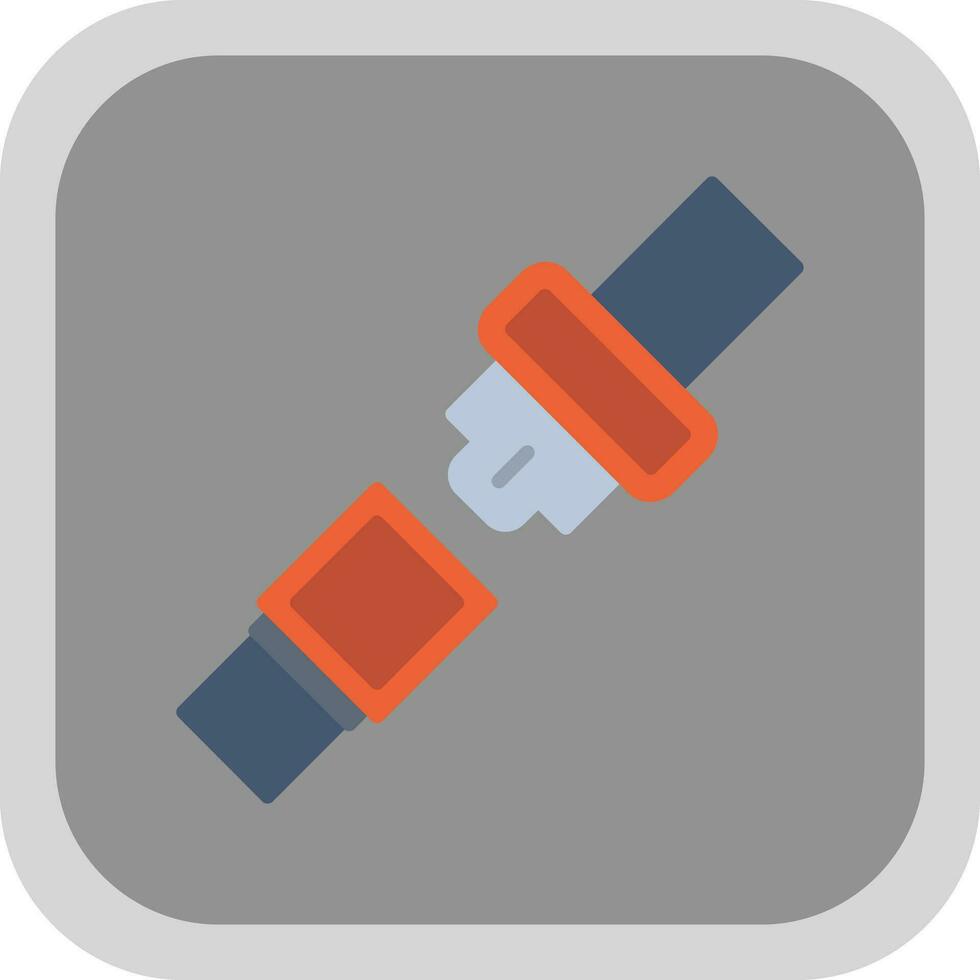Seat belt Vector Icon Design