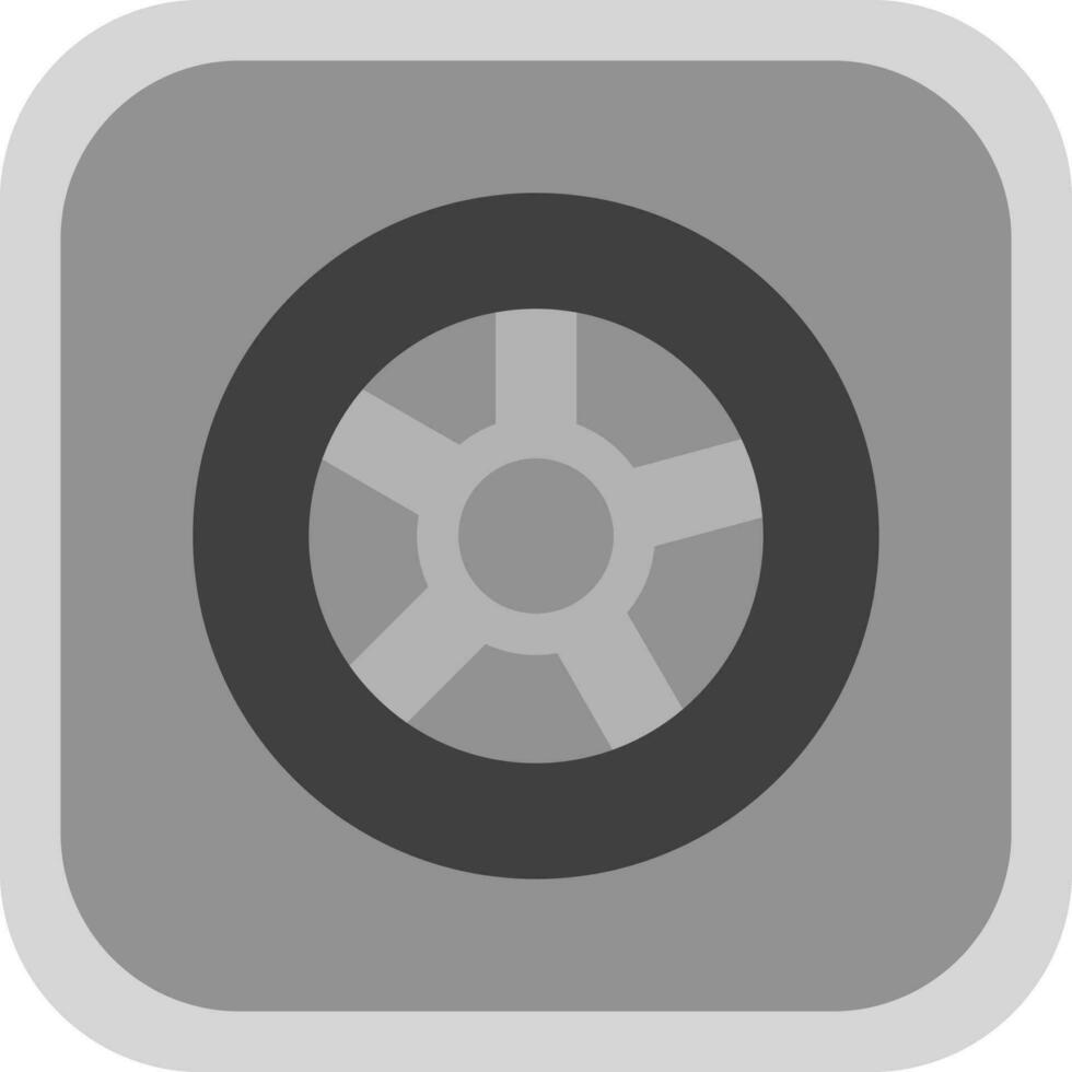 Wheel Vector Icon Design