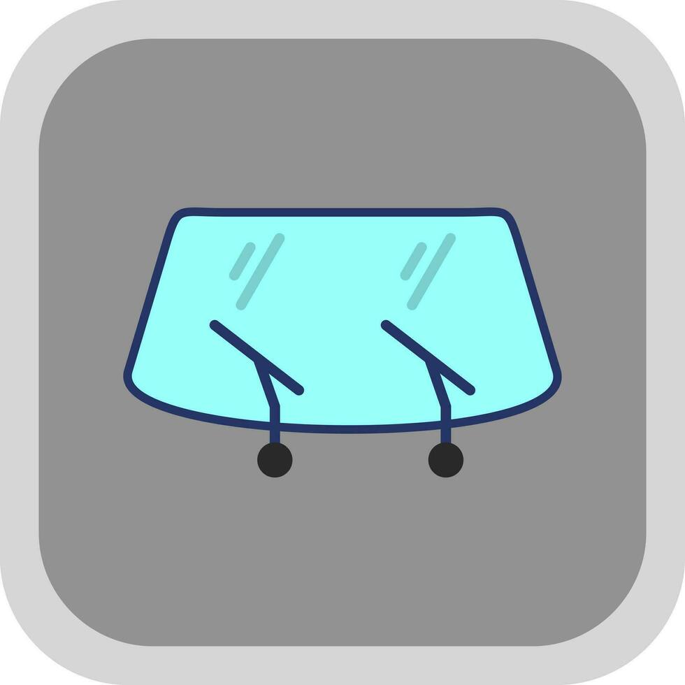 Windshield Vector Icon Design