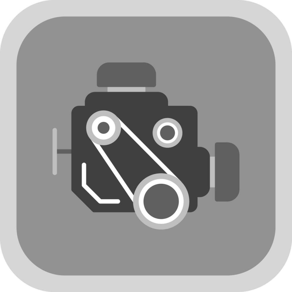 Car engine Vector Icon Design