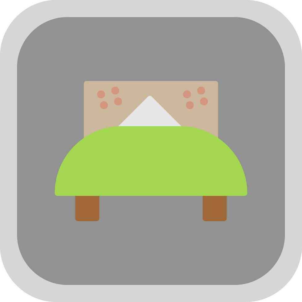 Bed Vector Icon Design