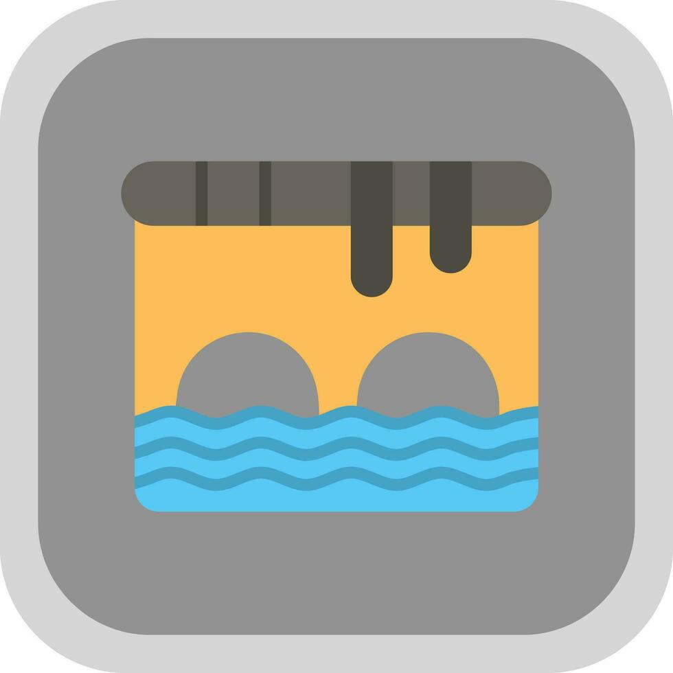 Canal Vector Icon Design