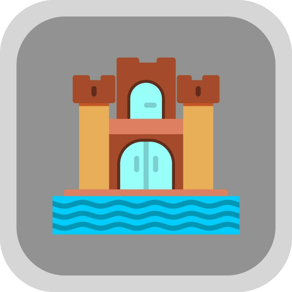 Gravensteen Vector Icon Design