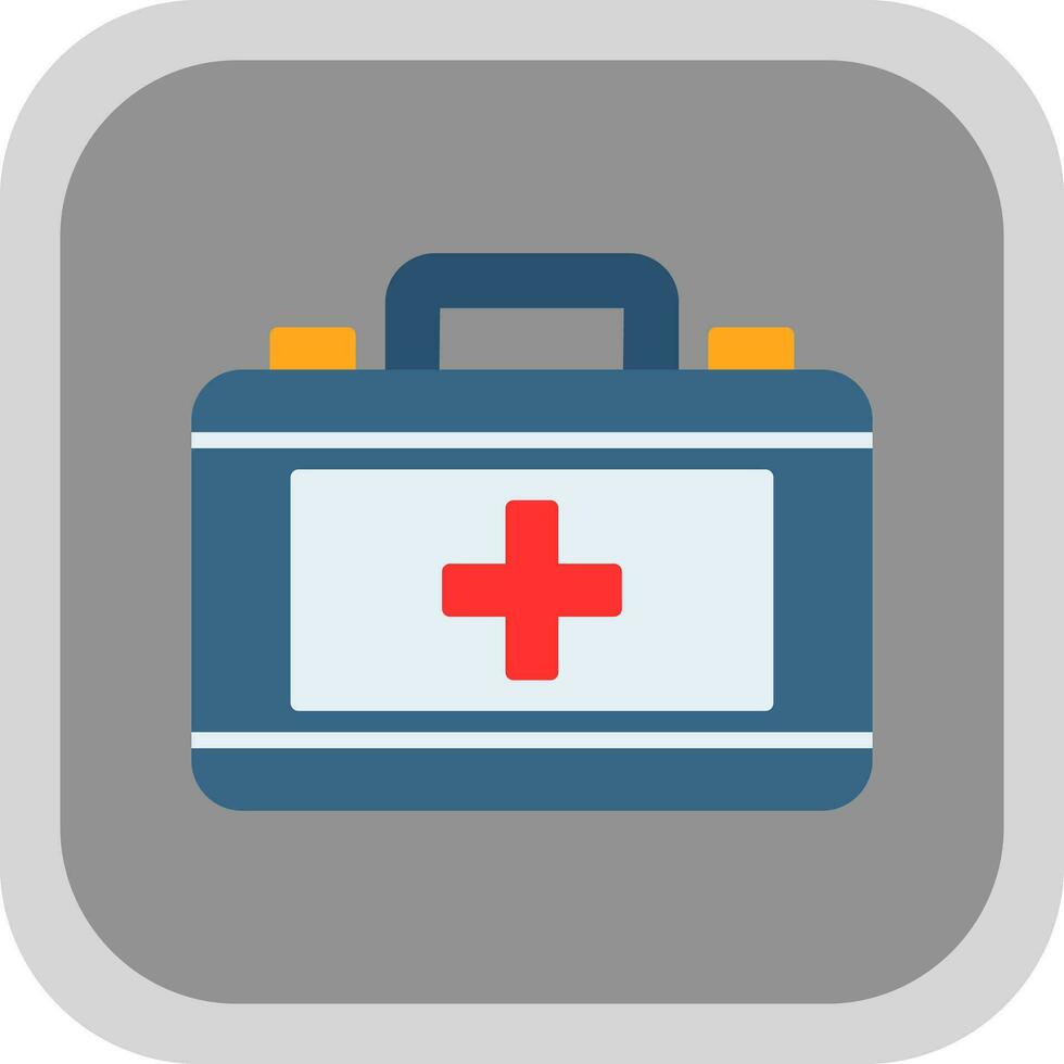 First aid kit Vector Icon Design