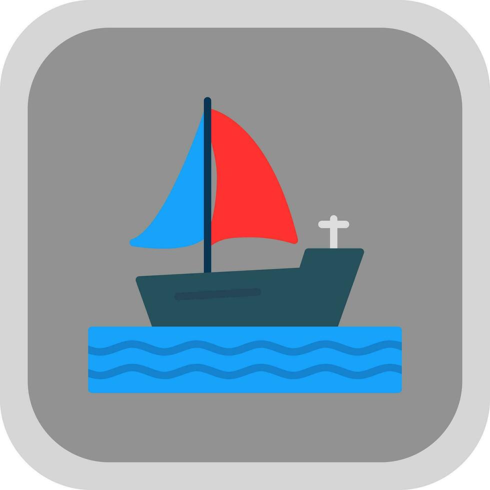 Boat Vector Icon Design