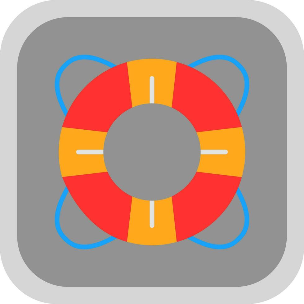 Lifebuoy Vector Icon Design