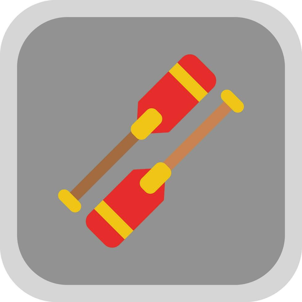 Oars Vector Icon Design