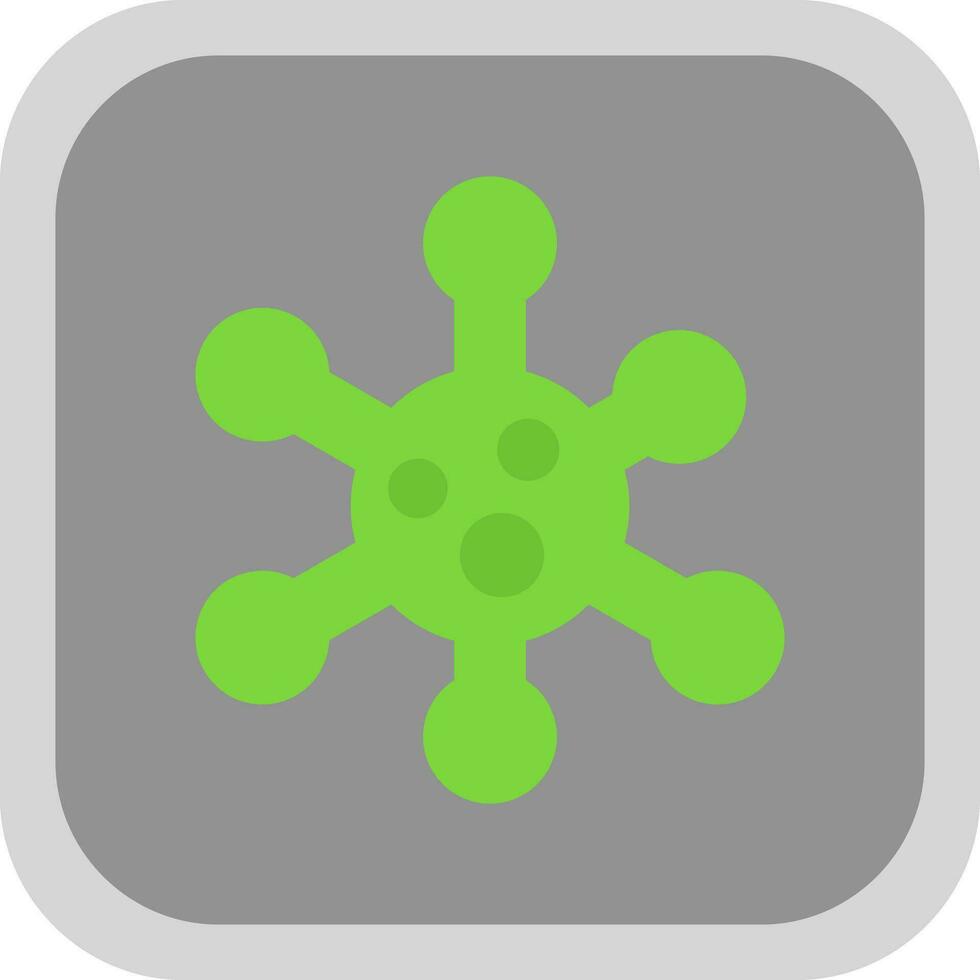 Bacteria Vector Icon Design