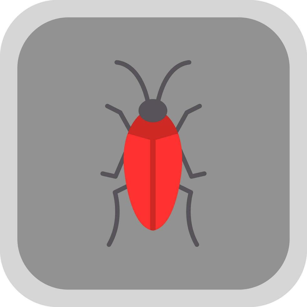 Cockroach Vector Icon Design
