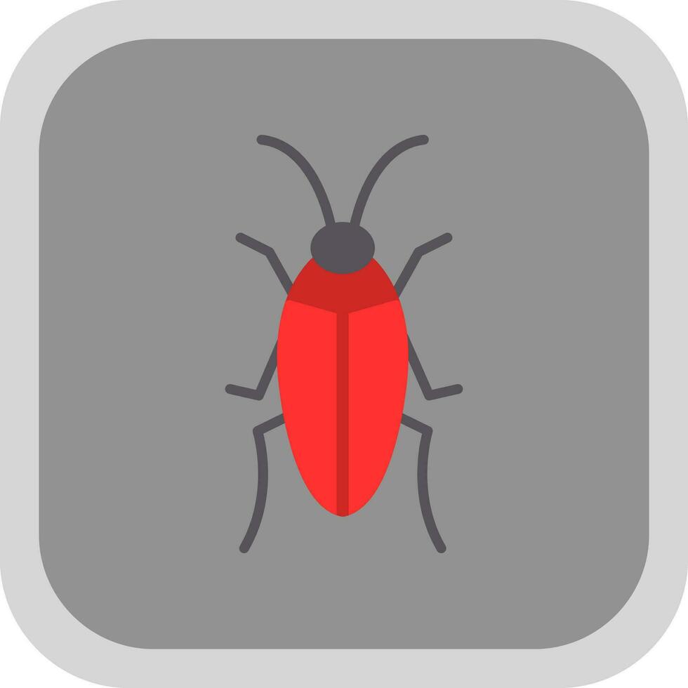 Cockroach Vector Icon Design