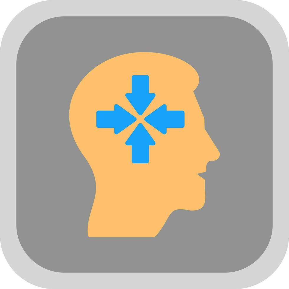 Decreased concentration Vector Icon Design